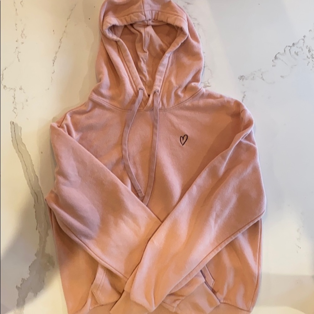 Forever 21 pink hoodie
